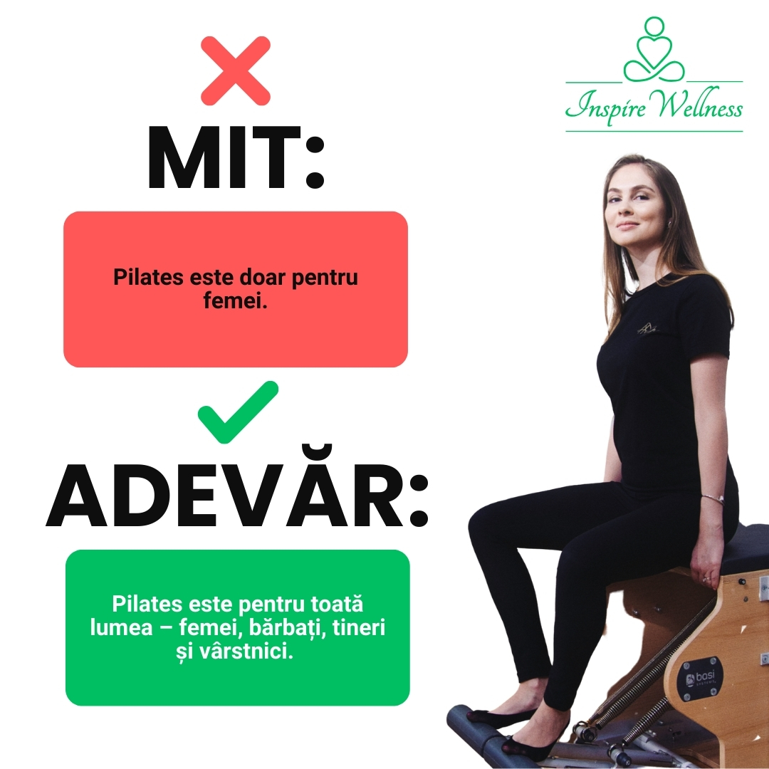 Mituri despre antrenamentul Pilates – Adevăruri care îți vor schimba perspectiva!
